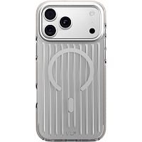 Чехол защитный VLP Pulse Case с MagSafe для iPhone 18 Pro Max (Silver)